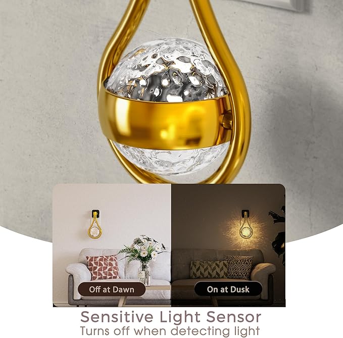 Briignite LED Night Lights Plug into Wall, 330° Rotating Night Light with Dusk to Dawn Sensor, 0-100LM Dimmable Nightlight Adjustable Brightness, 3000K Warm White for Hallway, Bedroom, Stairway, 2pack