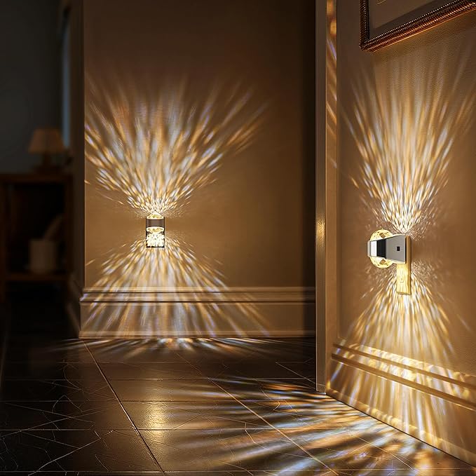 Briignite Night Light, Sliver Night Lights Plug into Wall, LED Projector Night Light, Soft White for Bedroom, Dimmable Brightness Dusk to Dawn Nightlight for Kids, Bathroom, Gaming Room, Home Decor