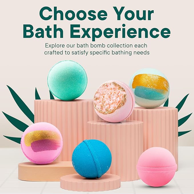 Latika Classic Bath Bombs - Unicorn, Mermaid, and Princess for Ultimate Relaxation and Skin Nourishment