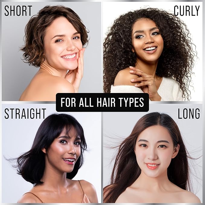 11-in-1 Vegan Hair Growth Vitamins for Thinning & Brittle Hair – Advanced Vitamin Complex with 5000mcg Biotin, Pumpkin Seed, Zinc. Supports Thicker, Healthier-Looking Scalp for Women & Men