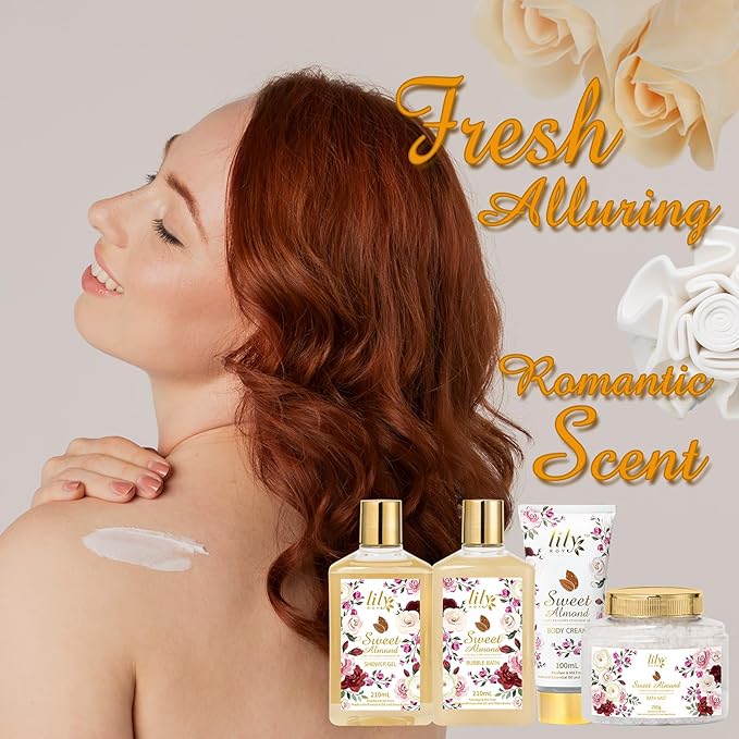 Christmas Gifts for Women Bath and Body Gift Basket Set - 9 Pcs Luxury Spa Gift Basket Set for Women, Gift Baskets | Perfect Valentine's, Birthday, Mothers Day for Mom, Gift Set for Mom All Occasion