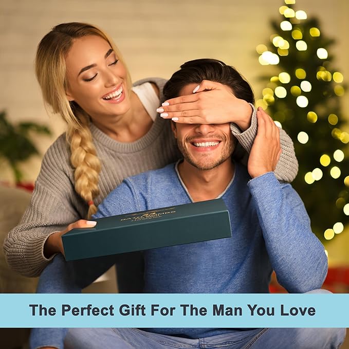 Luxury Bath Bombs for Men - Gift Set of 24 Bathbombs with Organic Essential Oils - Natural Vegan Soap for Moisturizing Fizzy Bubbles