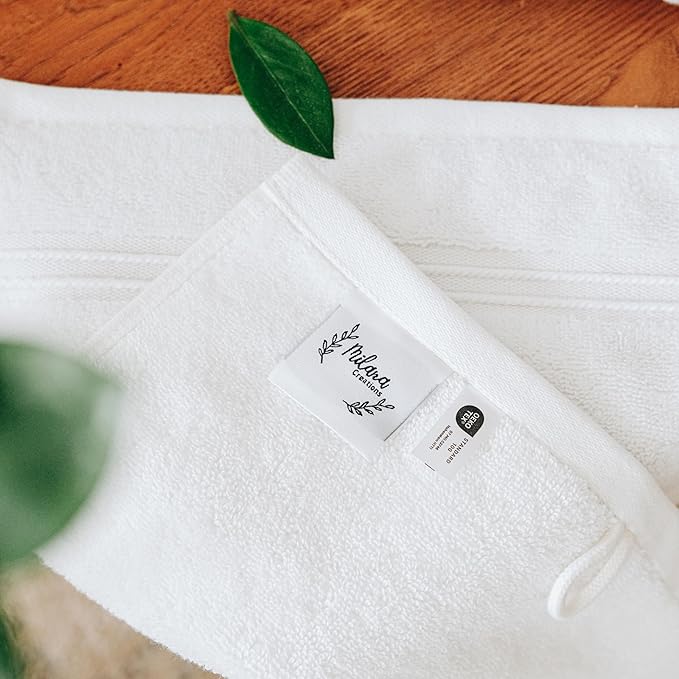 Milara Turkish Luxurious Extra Large Cotton Bath Sheet | Premium Bath Sheet Towels Ultra-Soft, Highly Absorbent, Durable | White Color Plush Bath Sheets, (35x70 Inches)