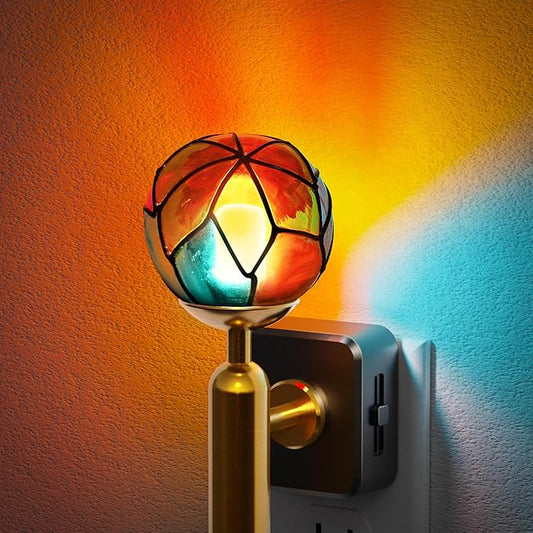 JandCase Night Light Plug in, Night Lights Plug into Wall, 3000K Soft Light LED NightLights, 0-100LM Dimmable Night Light, Built in Dusk to Dawn Sensor for Hallway Bedroom Stairway