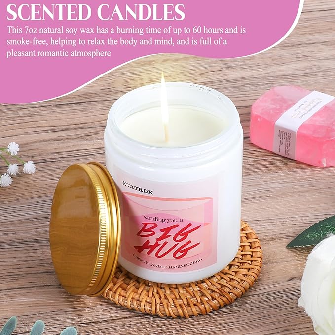 Birthday Gift for Women, XUXTRDX Set of 9 Get Well Soon Gift Baskets Spa Gifts Personalized Gift Basket for Her Mom Sister Friend Wife Girlfriend Coworker