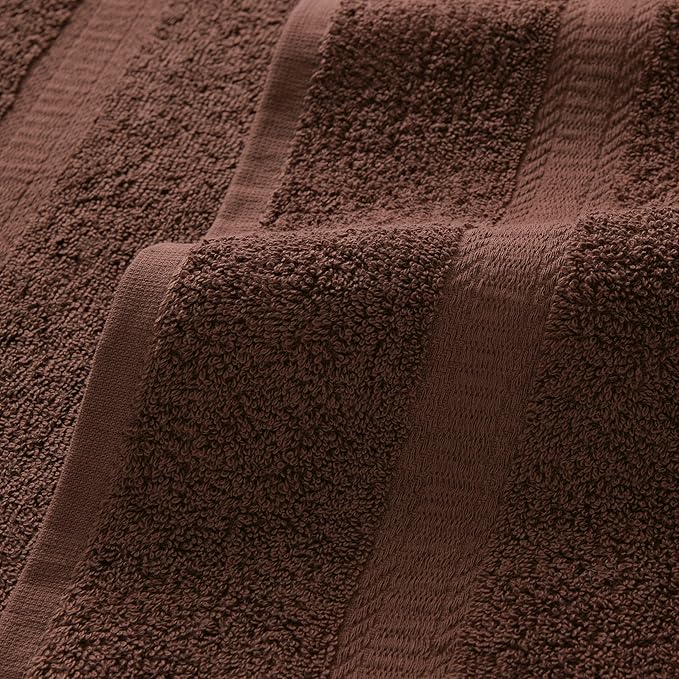 Arkwright True Color Solid Wash Cloths - Soft 100% Cotton Bulk Washcloths 300 Pack - Lightweight 475 GSM, Absorbent & Quick Dry for Face and Body, 12 x 12 in, Black