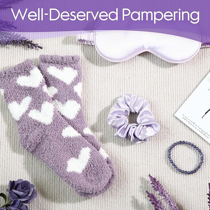 Sea Team 16-Pack Relaxing SPA Gift Set for Women, Shower Kit with Bath Bomb, Bath Salt, Handmade Soap, Cream, Essential oil, Gift Box Included, Lavender