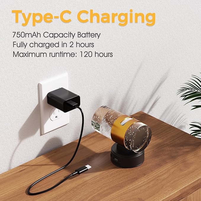 L LOHAS LED Motion Sensor Night Light, Wireless Rechargeable Wall Mounted Nightlight,Motion-Activated Acrylic Night Lights,3000K Dimmable for Bathroom Hallway